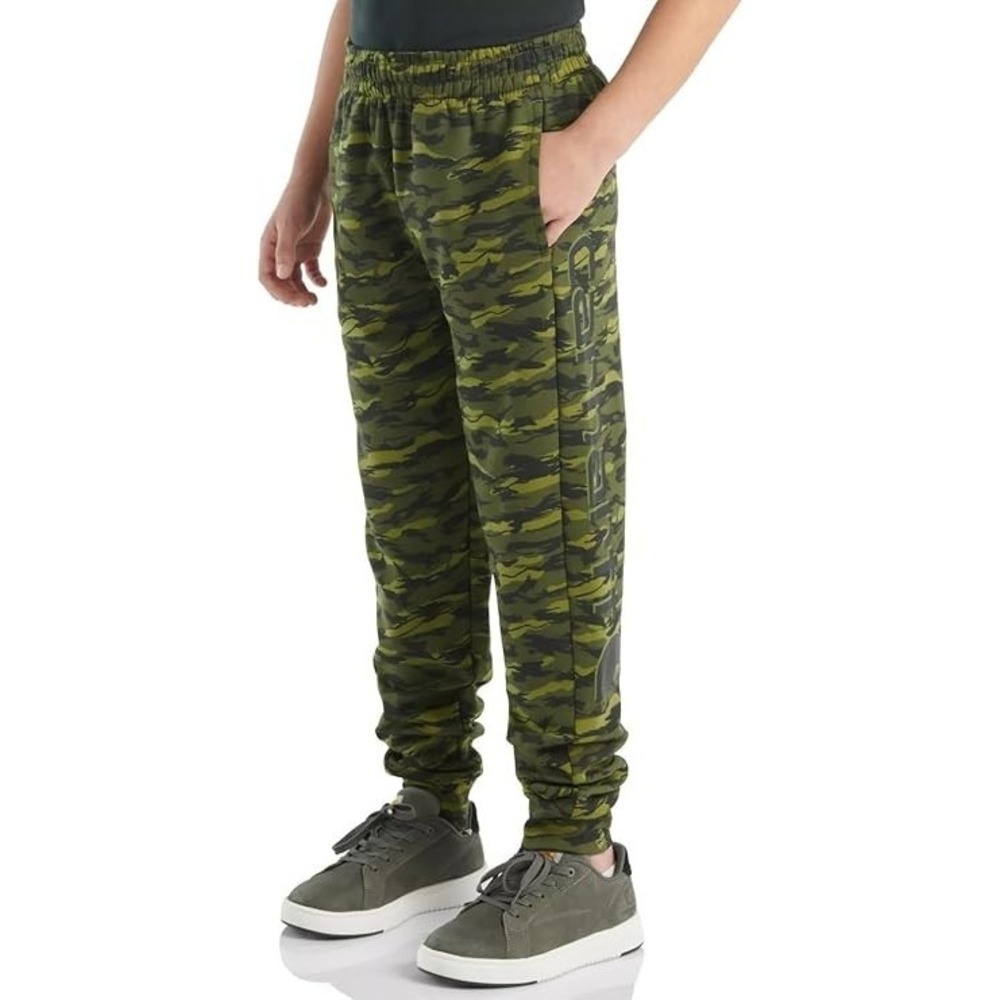 Carhartt Boys Size XL-18/20 - Logo Fleece Camo Sweatpants CK8446